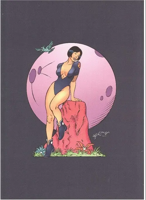 Verso de l'album Vénus F.