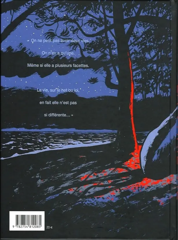 Verso de l'album La Vraie vie