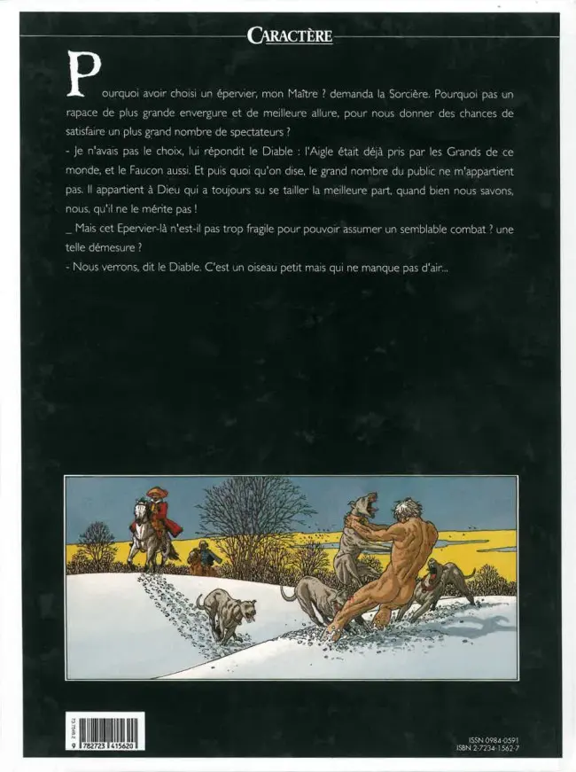 Verso de l'album Les 7 Vies de l'Épervier Tome 2 Le temps des chiens