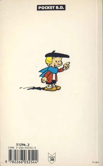 Verso de l'album Benoît Brisefer Tome 3 Les douze travaux de Benoît Brisefer