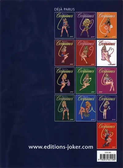 Verso de l'album Blagues coquines Tome 1