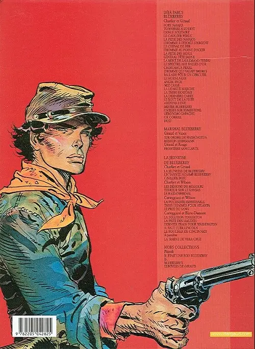 Verso de l'album La Jeunesse de Blueberry Tome 9 Le prix du sang