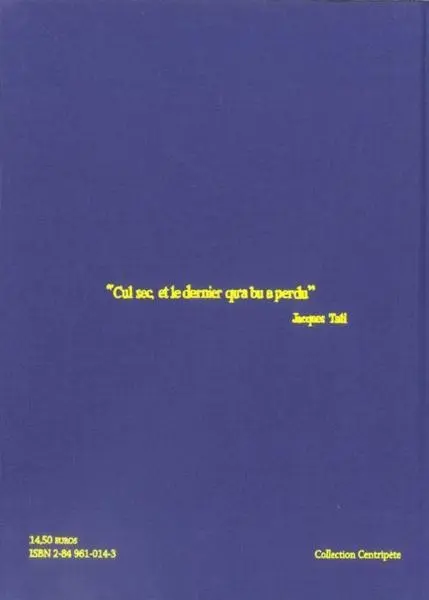 Verso de l'album C'est pas tous les jours fête