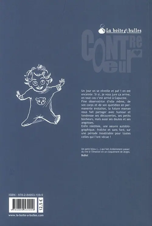 Verso de l'album Corps de rêves