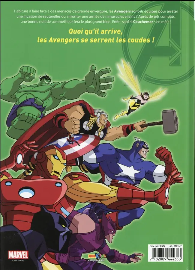Verso de l'album The Avengers Tome 4 Rien ne va plus !