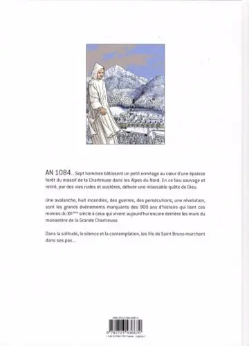 Verso de l'album L'Histoire de la Grande Chartreuse L'Histoire de la Grande Chartreuse en BD