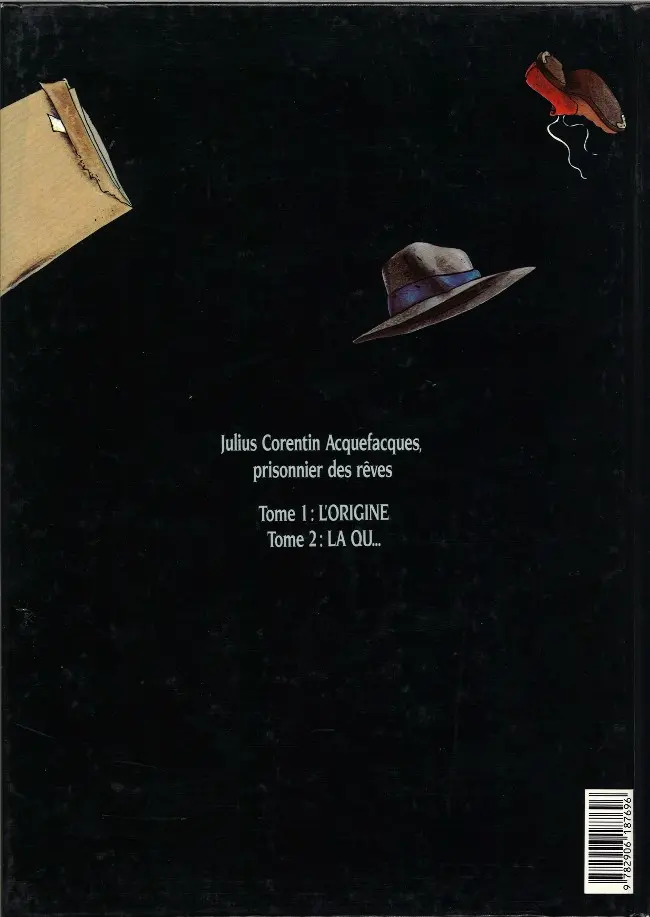 Verso de l'album Julius Corentin Acquefacques Tome 1 L'Origine