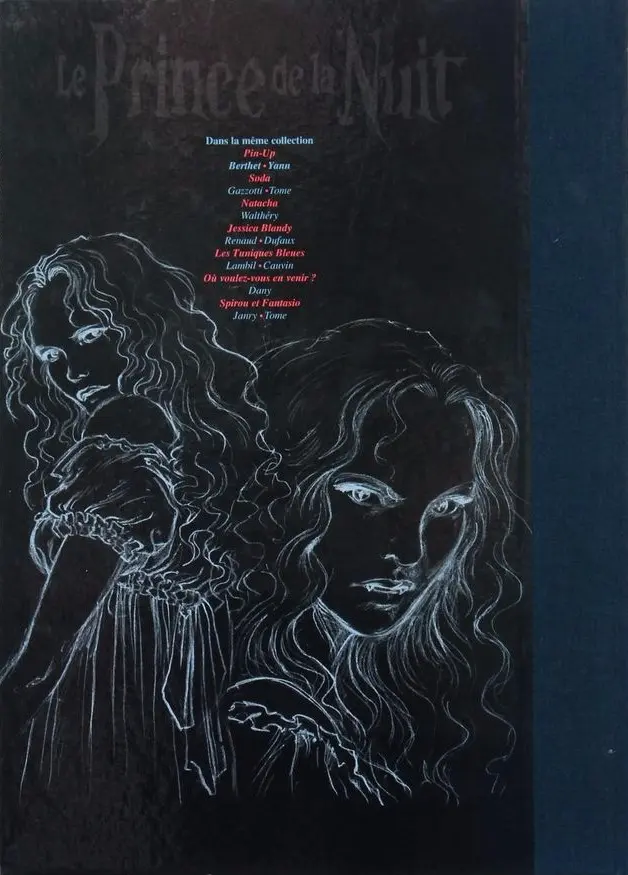 Verso de l'album Le Prince de la Nuit Tome 4 Le journal de Maximilien
