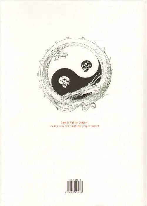 Verso de l'album Voyage aux Ombres