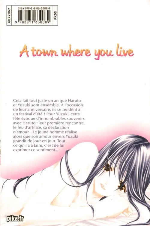 Verso de l'album A town where you live 21