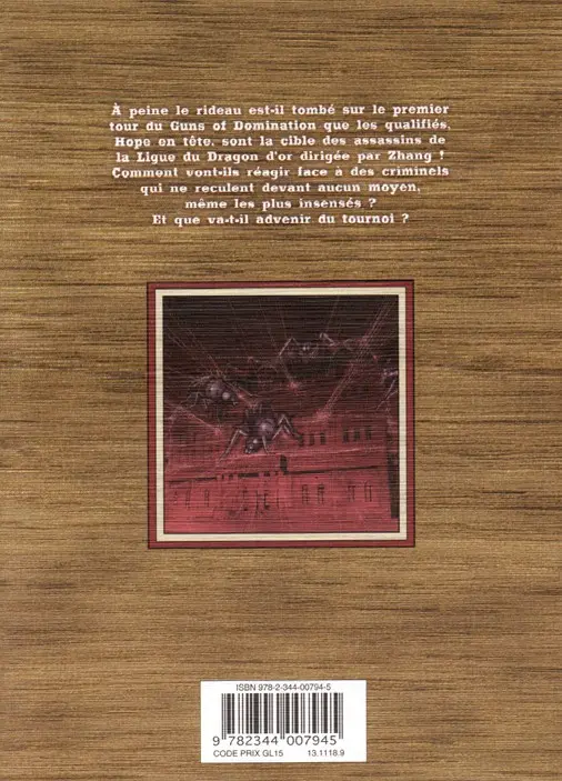 Verso de l'album PeaceMaker 13