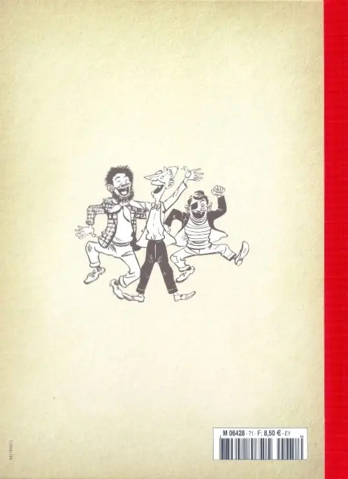 Verso de l'album Les Pieds Nickelés - La collection Tome 72 Les Pieds Nickelés en Angleterre