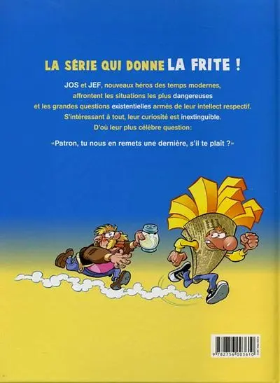 Verso de l'album Les Blagues belges Tome 1 Tome une fois !