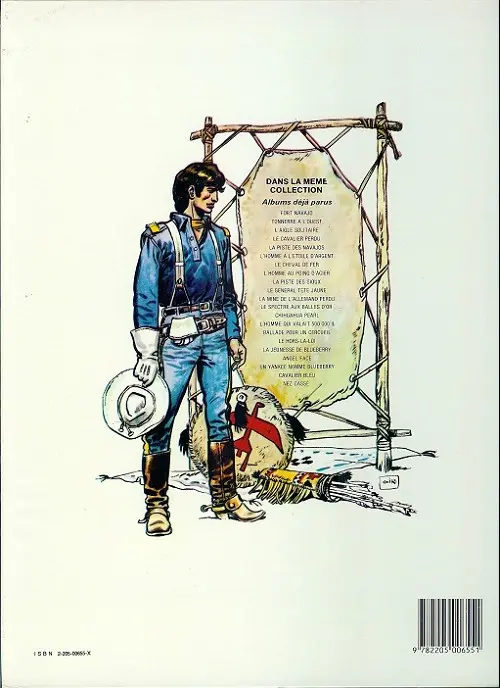 Verso de l'album Blueberry Tome 13 Chihuahua Pearl