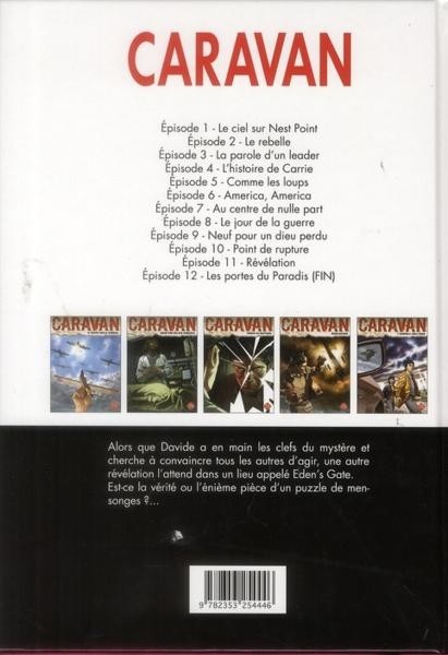 Verso de l'album Caravan Intégrale épisodes 8 à 12