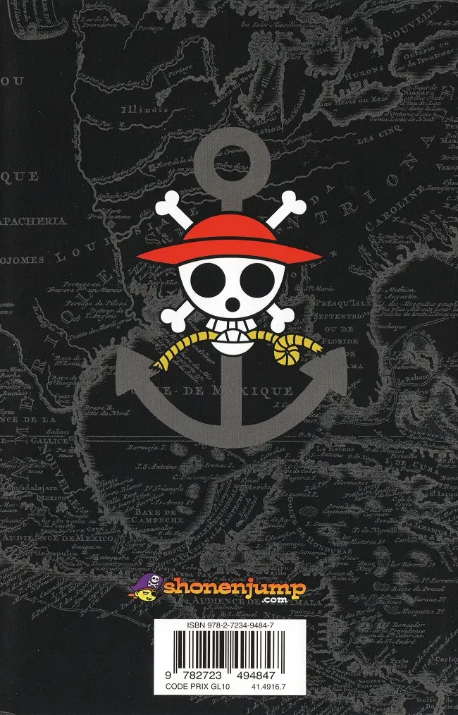 Verso de l'album One Piece Tome 28 Wiper le démon furieux