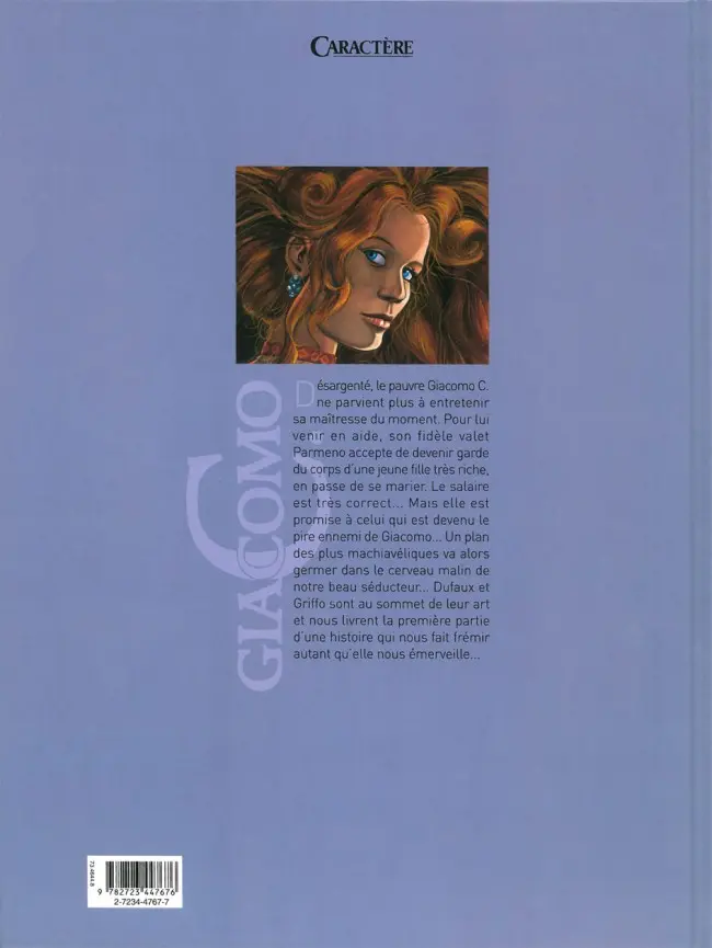 Verso de l'album Giacomo C. Tome 14 Boucle d'or
