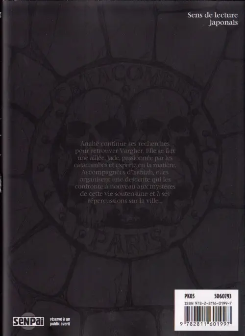 Verso de l'album Catacombes Vol. 2