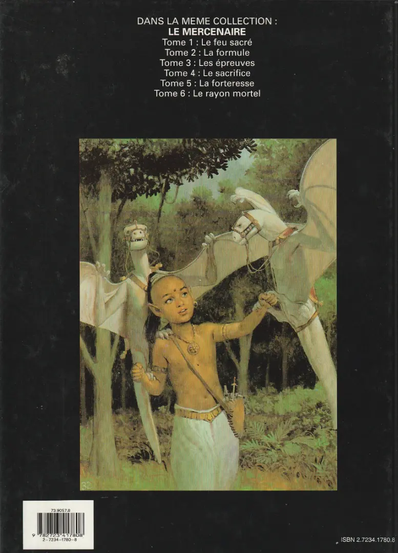 Verso de l'album Le Mercenaire Tome 6 Le rayon mortel
