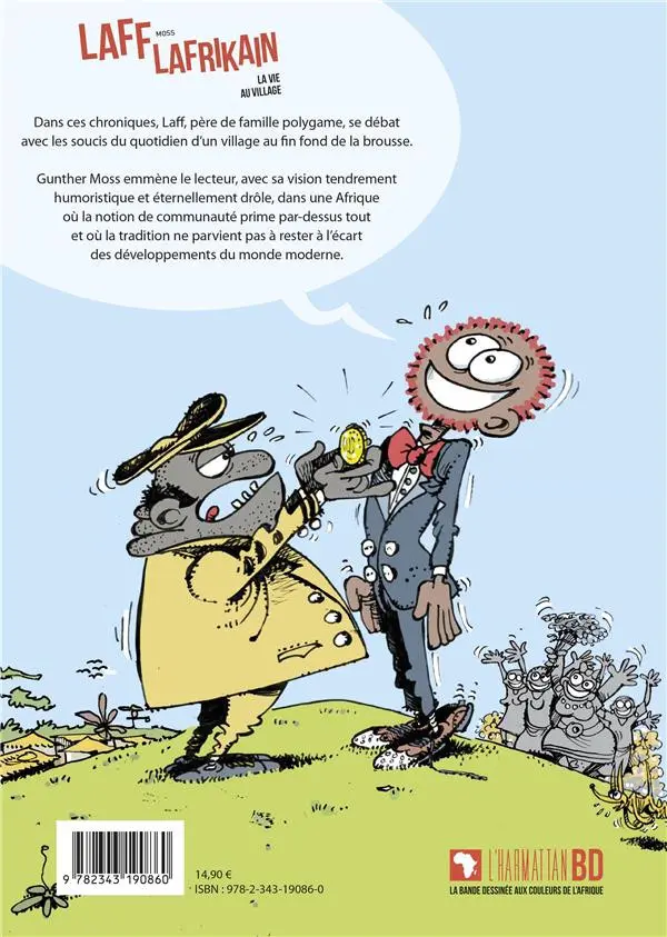 Verso de l'album Laff Lafrikain 3 La vie au village