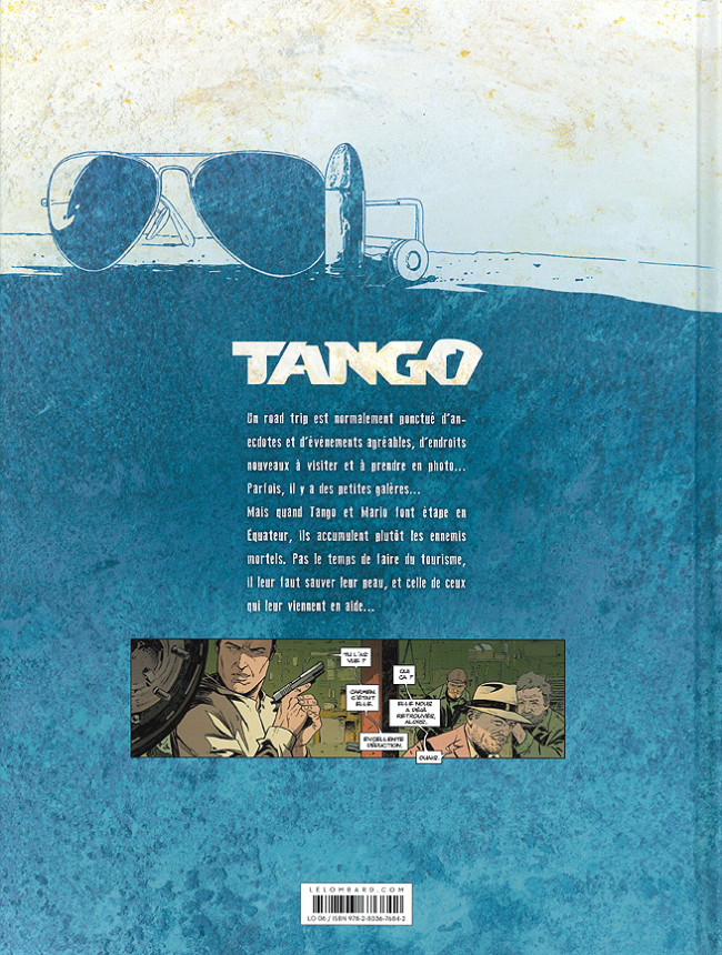 Verso de l'album Tango Tome 4 Quitte ou double à Quito