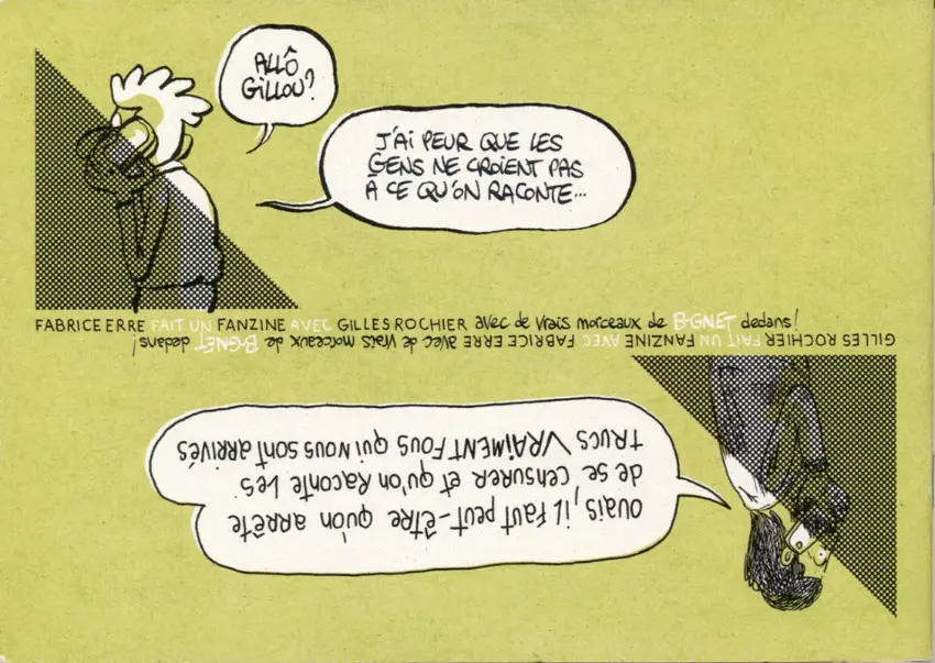 Verso de l'album Autorisation de déplacement dérogatoire #2