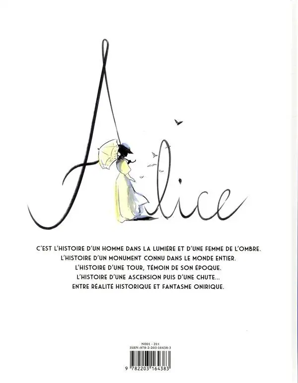 Verso de l'album A comme Eiffel
