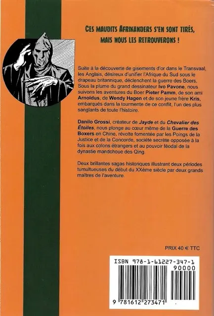 Verso de l'album Afrikanders