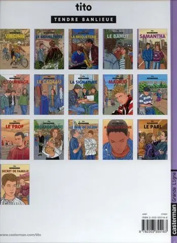 Verso de l'album Tendre banlieue Tome 16 Secret de famille