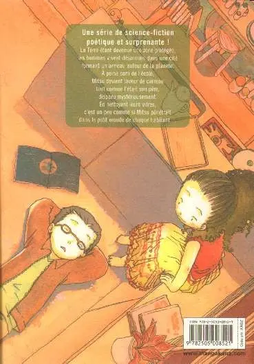Verso de l'album La Cité Saturne Tome 3