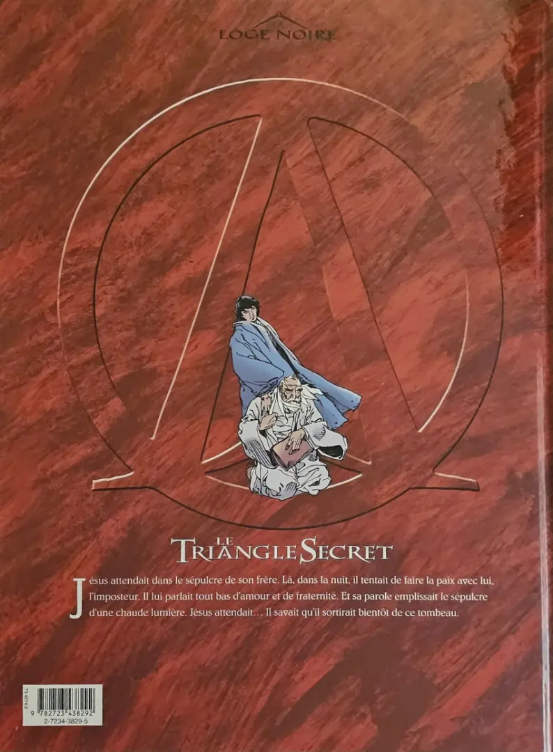 Verso de l'album Le Triangle secret Tome 7 L'imposteur
