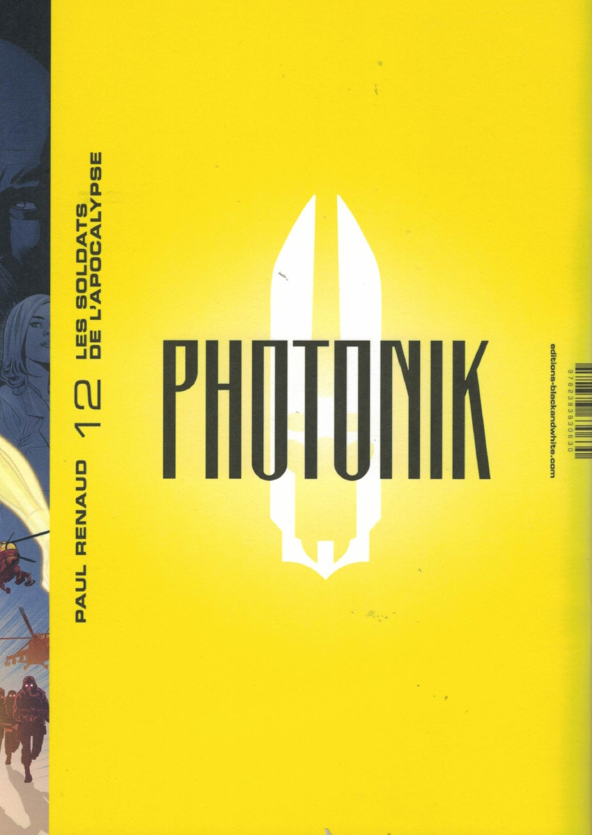 Verso de l'album All Star Photonik Tome 12