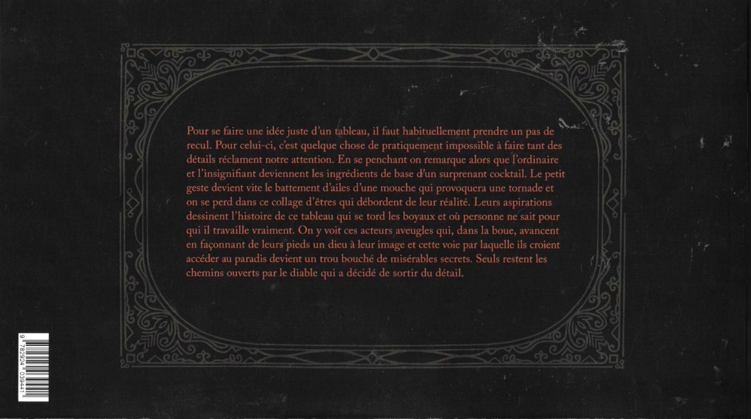 Verso de l'album Les chemins d'Angadou
