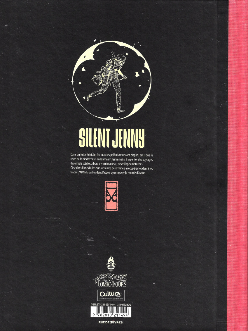 Verso de l'album Silent Jenny
