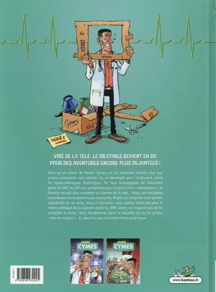 Verso de l'album Docteur Cymes Tome 2 Rien ne va plus...