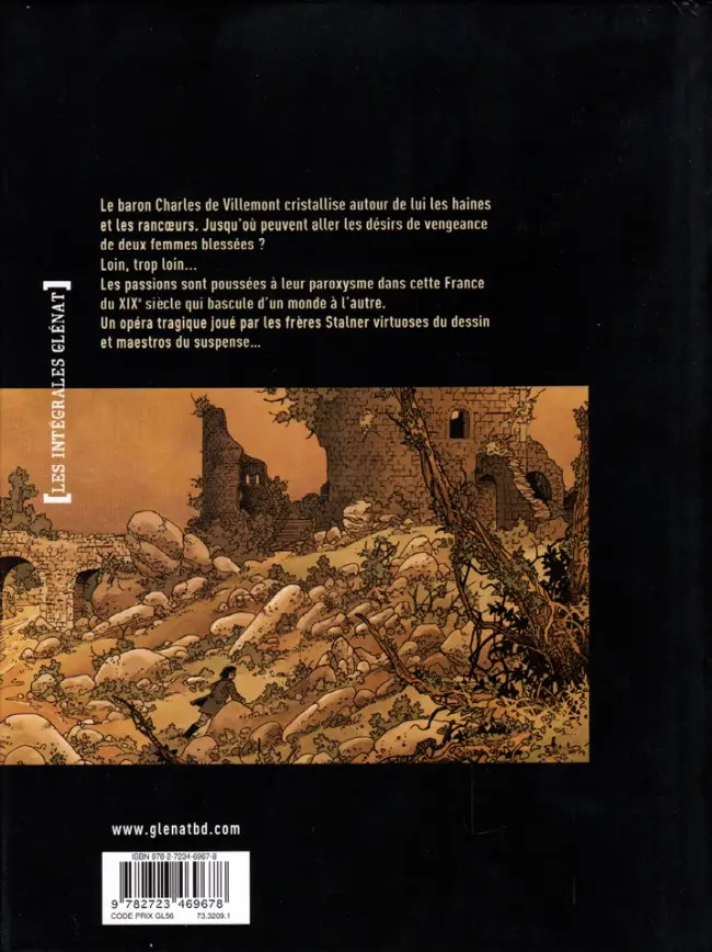 Verso de l'album Le Fer et le feu