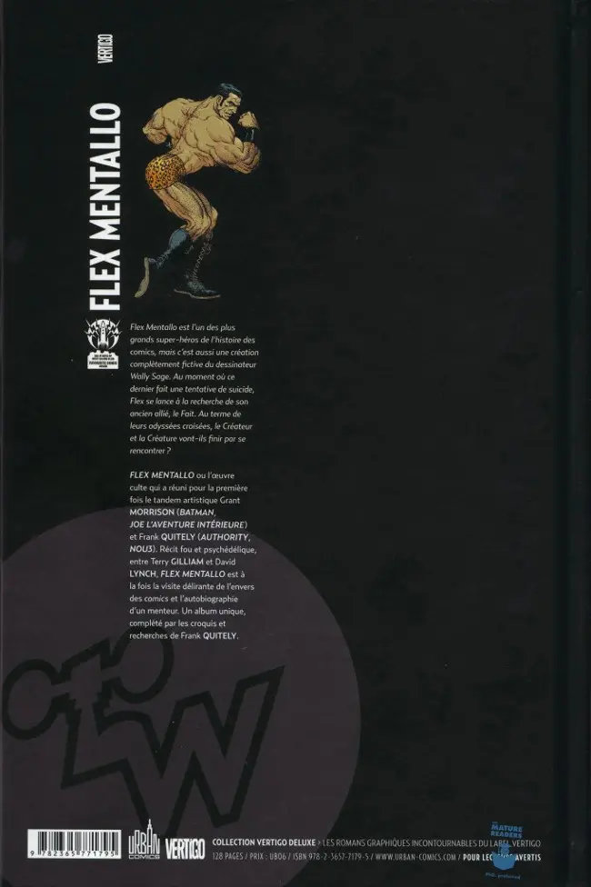 Verso de l'album Flex Mentallo