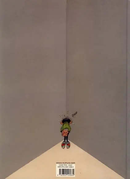 Verso de l'album Gaston Tome 8 Rafales de gaffes