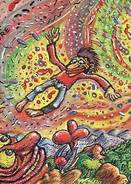 Verso de l'album Glofluné Triblonto