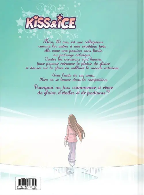 Verso de l'album Kiss & Ice Tome 3 Voulez-vous danser ?