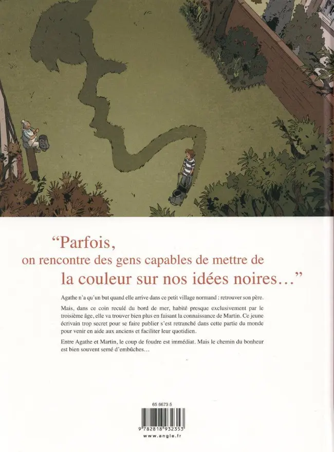 Verso de l'album Martin Bonheur