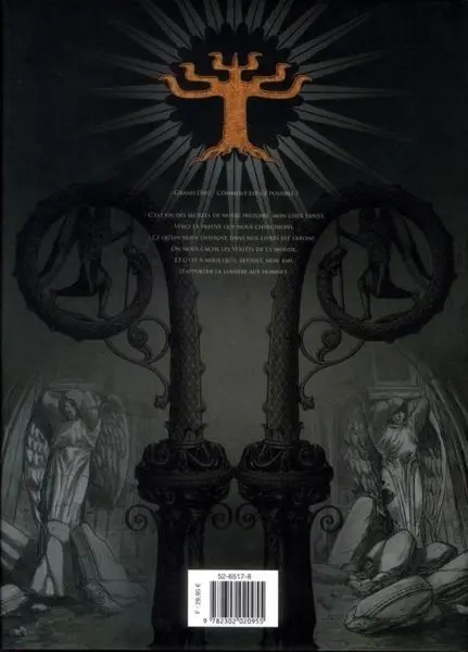 Verso de l'album L'Ordre des dragons Intégrale