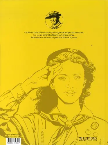 Verso de l'album Paroles de Scouts Volume 1