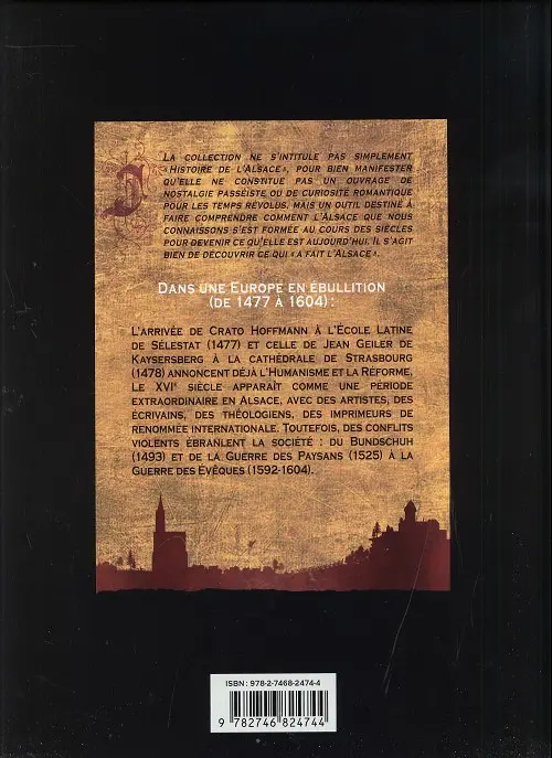 Verso de l'album L'Alsace Tome 6 Dans une Europe en ébullition (de 1477 à 1604)