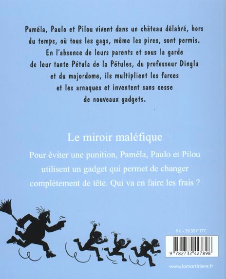 Verso de l'album Les Pétules Tome 1 Le miroir maléfique