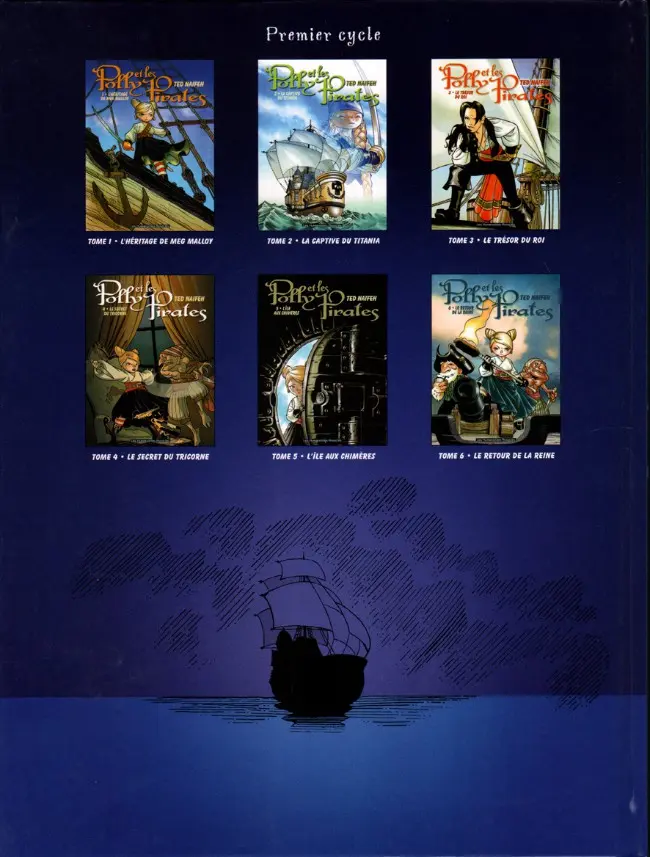 Verso de l'album Polly et les Pirates Tome 6 Le retour de la reine