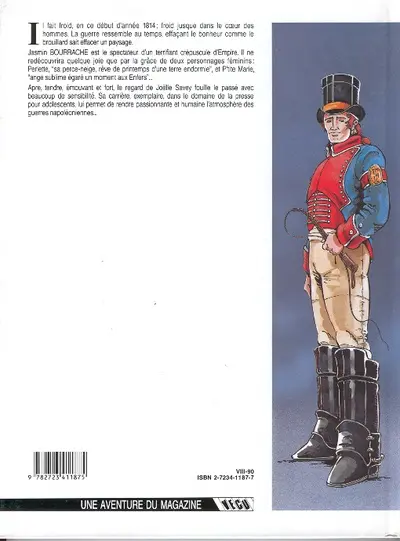 Verso de l'album Le Postillon Tome 1 Ce qu'a vu le vent de l'Est