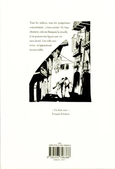 Verso de l'album Amères saisons