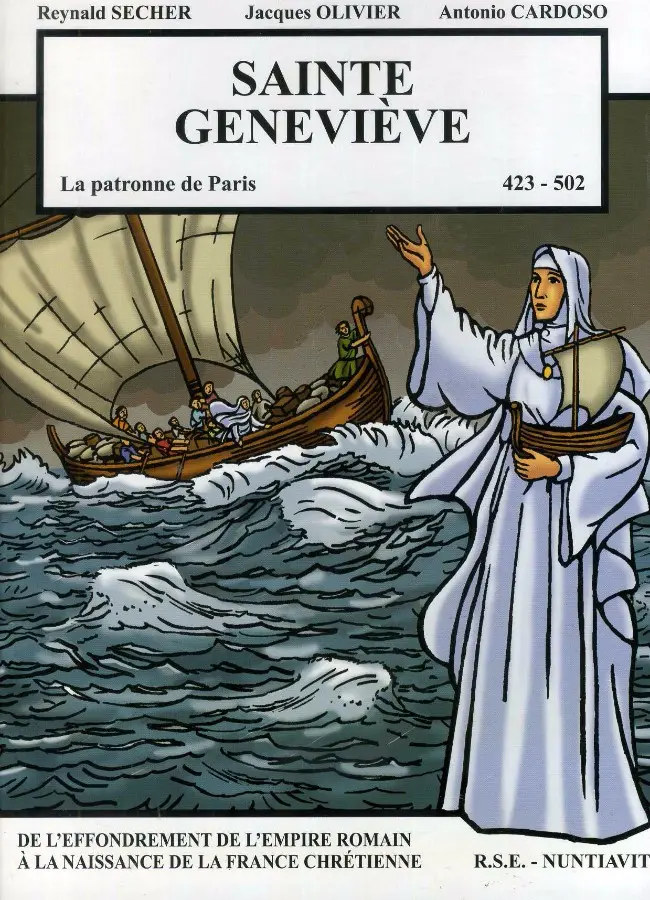 Couverture de l'album Sainte Geneviève La patronne de Paris    423-502