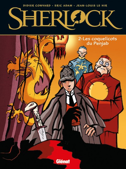 Couverture de l'album Sherlock Tome 2 Les Coquelicots du Penjab